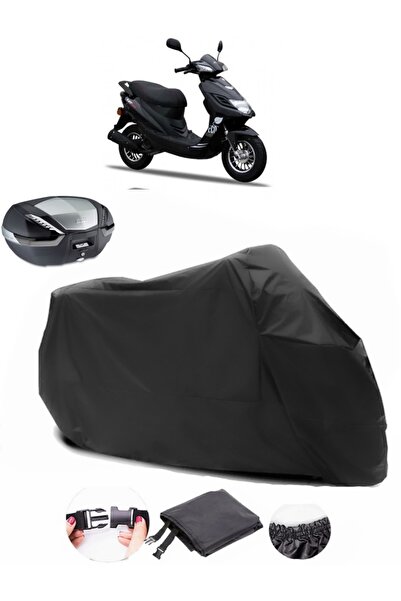 AutoEN حقيبة ظهر Stmax Dabra 50 متوافقة مع القماش المشمع الأسود للدراجات النا...