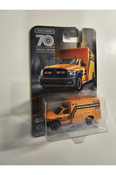 Matchbox 70. Yıl Special Edition Açılır Parçalar HMV12 EMERGENCY SERVICES AMBULANCE
