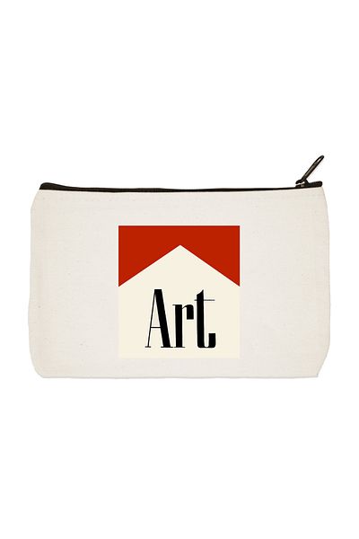 designedfy Art Printed υφασμάτινη τσάντα μακιγιάζ, θήκη για στυλό, τσάντα χειρός