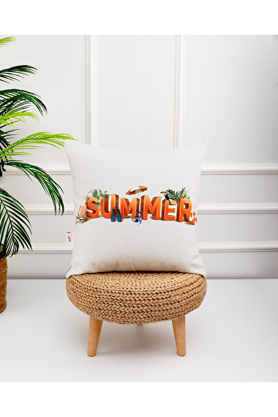menesahome Літня тематична наволочка, Літня наволочка, Наволочка з візерунком...
