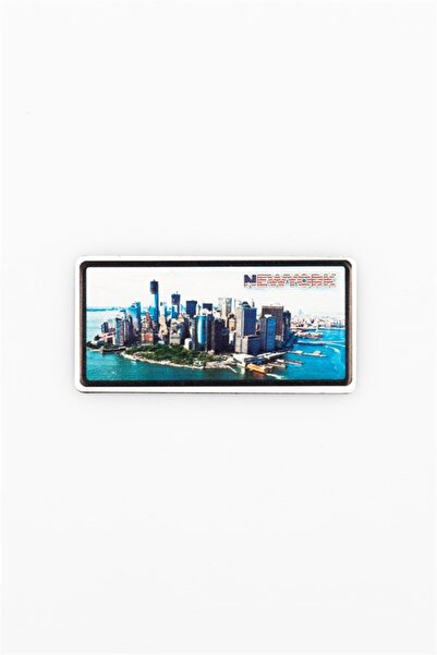 Dünyadan Hediyeler ABD New York Plaka Magnet