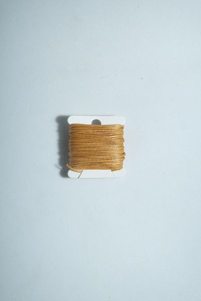 Eskişehir hobi sanat Κερωμένο σχοινί Tan 3 μέτρων 1 mm (Κολιέ Κοσμήματα Σχέδιο Βραχιόλι Σέλας Δερμάτινο Σχοινί Ραπτικής)