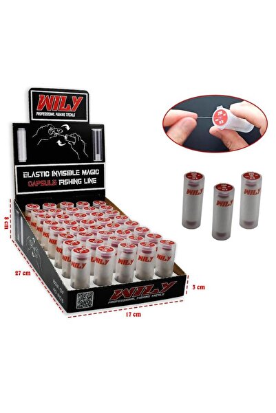 Wily Kapsüllü Yem İpi 200 mt 1 Adet