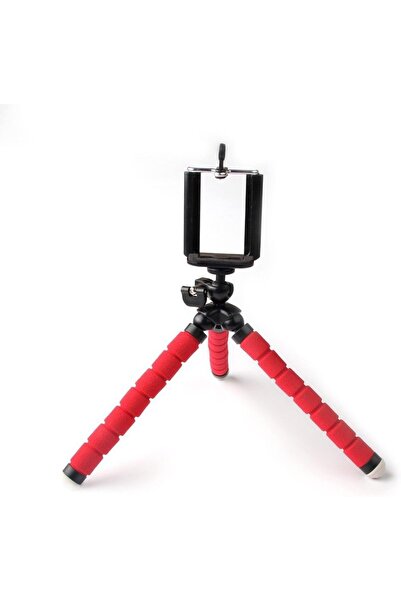 Tahtakale Dünyası Küçük boy telefon tripod yumuşak tripod esnek hareketli sağlam telefon tutucu