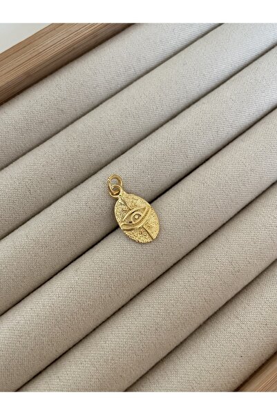 Sade Accessory Göz Detaylı Oval Kolye Ucu