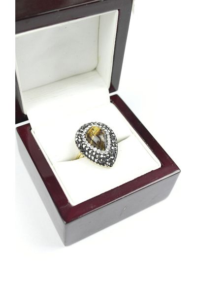 Pelek Butik Tiger Eye Natural Stone Triple Set DT005