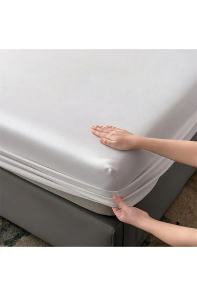sebura Non-Slip Elastic Bed Cover Non-Slip Bed Sheet Double Sheet