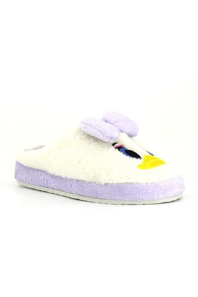 FKb Γυναικείες παντόφλες εσωτερικού χώρου Fluffy Duck Γούνινες παντόφλες Παντόφλες