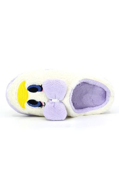 FKb Γυναικείες παντόφλες εσωτερικού χώρου Fluffy Duck Γούνινες παντόφλες Παντόφλες