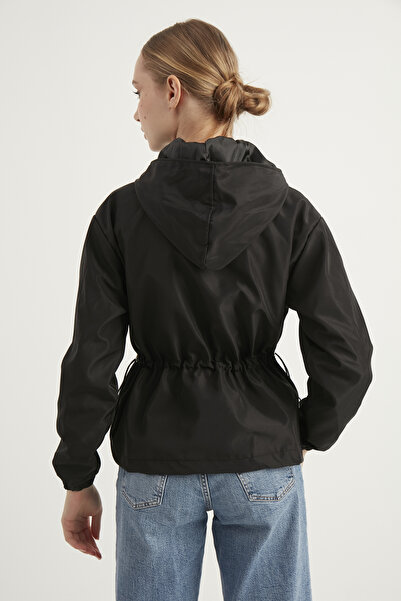 MEECY Women's Black Seasonal Coat