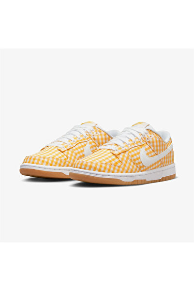 Nike Dunk Low “Yellow Gingham” Kadın Sneaker