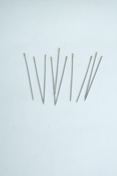 Eskişehir hobi sanat 16 Size 10 Pieces Miyuki Peyote, Flexible Soft Needle Sand Bead Needle for Brick Technique and Loom