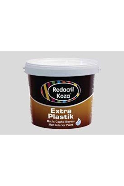 REDACRİL KOZA EXTRA PLASTİK İÇ ÇEPHE BOYASI BUZ BEYAZI (5701) 3,5 Kg.