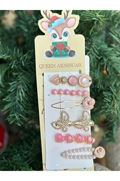 QUEEN AKSESUAR Set de catarame laterale din metal de lux importat, 5 piese, c...