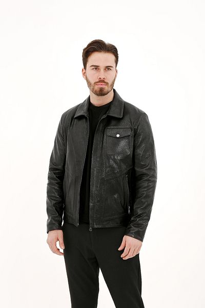 Tamer Tanca Men's Leather Leather Coat Leather Coat 571 Z-14 Erk Dr Jacket Sk22/23