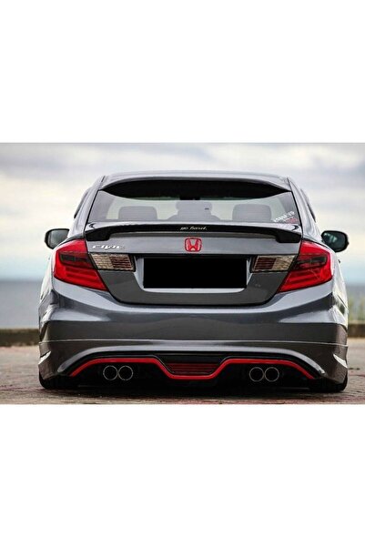 HYM TUNİNG Honda Civic FB7 Amerikan Spoiler, Bagaj Üstü, ABS Plastik, 2012+