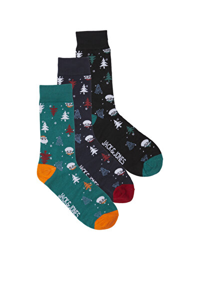 Jack & Jones Yilbas Temali 3'lü Çorap Paketi - Çocuk