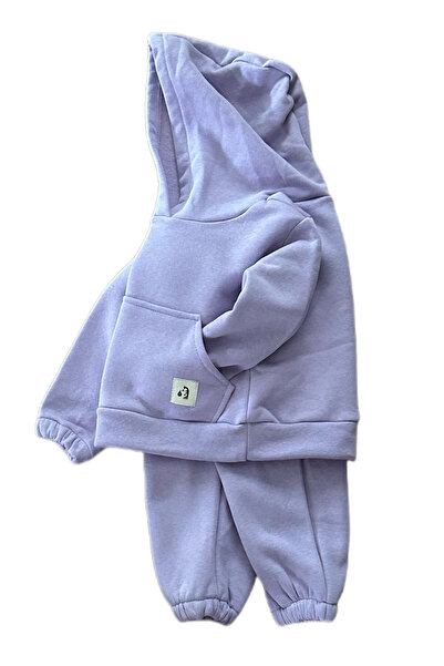 Zebra BABY/KIDS THREE THREAD CHARGED HOODED BOTTOM - TOP SET