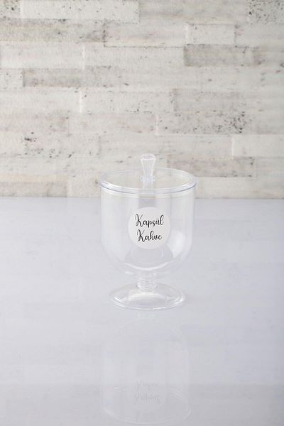 ANJEAHOME Chepo Single 1500 ML Transparent Hard Plastic Food Storage Container Kitchen Organizer (Labeled)