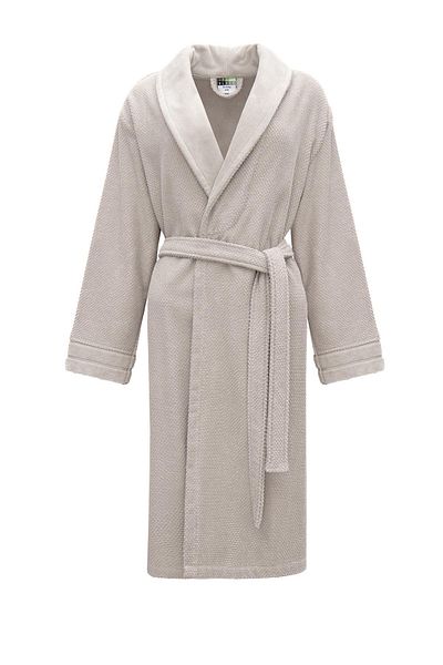 Green Black Γυναικείο μπουρνούζι Anna 100% βαμβακερό Low Twist Beige
