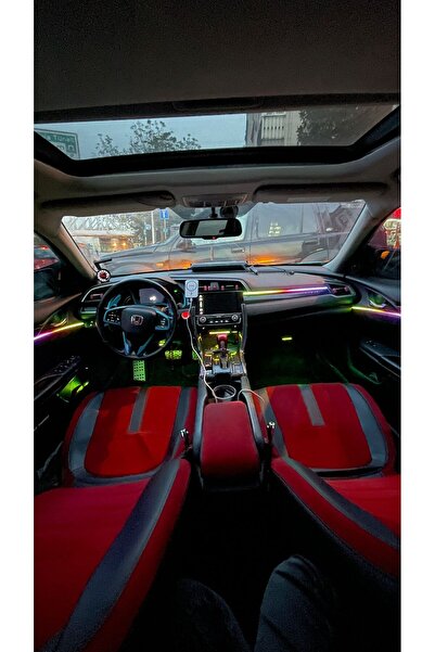 ÖZKAN TUNING AKSESUAR 64 Renk RGB Araç İç Ambiyans Led Dekorasyon Ortam Işıkları