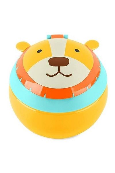 Skip Hop Cookie Carrying Container with Lid Lion