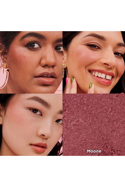 benefit cosmetics Moone Rich Berry (blush) Blush in Sweet Blackberry Tone - Silky Cream softness 6 Gr