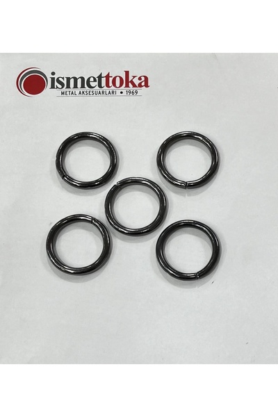 2.5 CM round 3.8 MM wire thickness accessory- 5 pcs -Metal Accessory