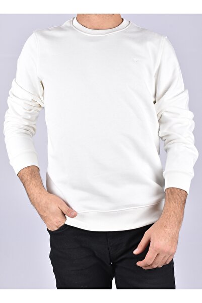Raymons R2247 COTTON BICYCLE COLLAR SWEAT /EKRU/2XL
