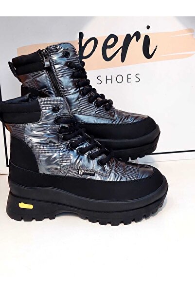 Guja Su Geçirmez Kaymaz Taban Dolgu Topuk Guja Sneaker Kadın Bot