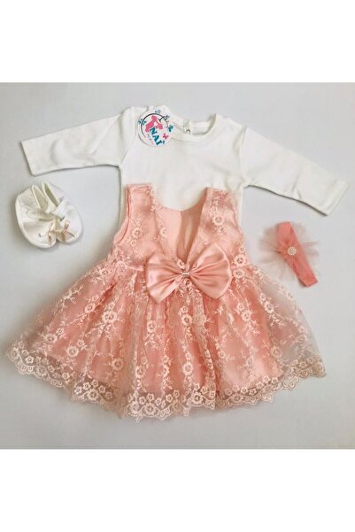 Nai baby طقم فتاة مولودة مكون من 4 قطع مزين بالزهور عند خروجها من المستشفى