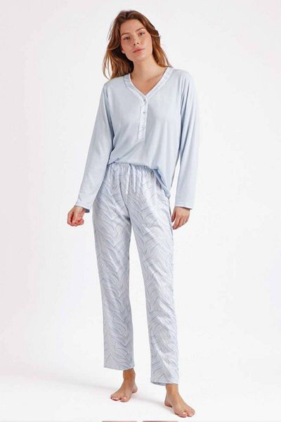 AYYILDIZ 60246 Set pijama albastru