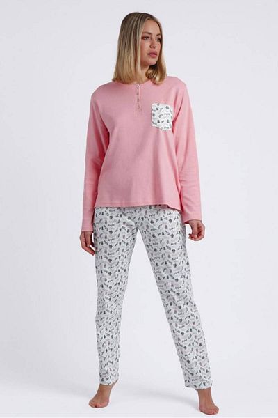 AYYILDIZ 60220 Pink Pajama Set