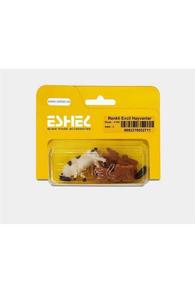 Eshel Colorful Pets 1100 Scale 3 pieces