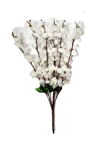 Genel Markalar Japon Kiraz Çiçeği 7 Dallı Yapay Çiçek Demeti Bahar Dalı 55 Cm BAHAR DALI