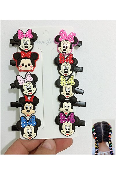 NEW HİLL Детска фиба за коса - 10 броя на карта