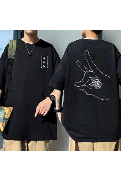 GALASHOP Japon animesi testere adam Aki tilki şeytan t-shirt Mod30