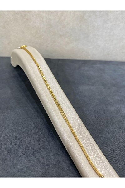 ARSLANTAŞ 1989 8 Ayar Altın Küp Dorikalı Bileklik