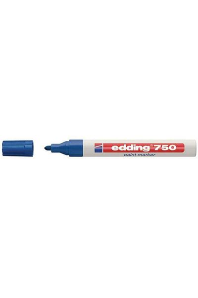 Edding 750 Hobby Art Pen 2-4 Mm Blue
