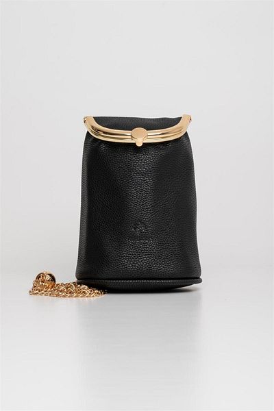 Jacquline Im463 Crossbody Bag Black