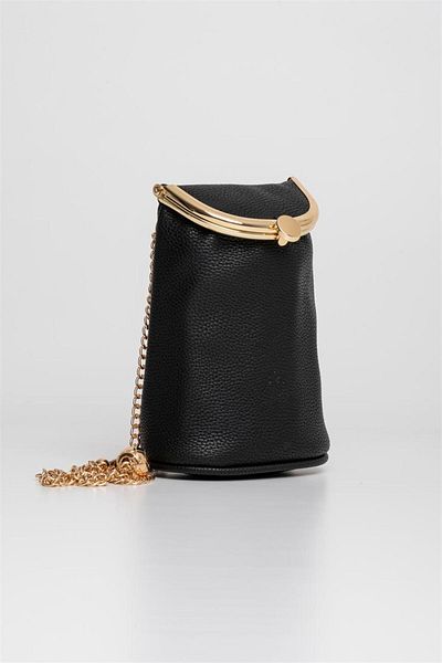 Jacquline Im463 Crossbody Bag Black