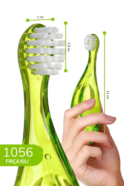 R.O.C.S. Rocs Baby 0-3 Yaş Bebek Diş Fırçası - 2 Adet - Mavi Ve Yeşil