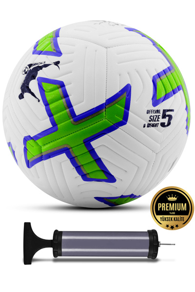 Ozsport Telvesse Orijinal Futbol Topu Wind Şişirme Pompalı Sert Zemin Halı Sa...