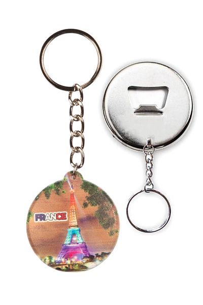 Dünyadan Hediyeler France Themed Keychain Cover Opener
