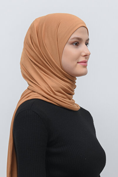 Altobeh Hijab Χτενισμένο Βαμβακερό Σάλι Απλό