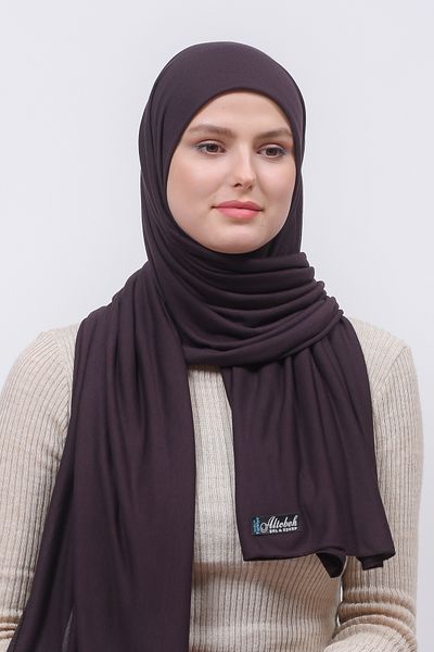 Altobeh Hijab Χτενισμένο Βαμβακερό Σάλι Απλό