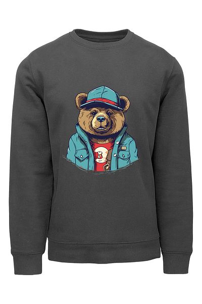 ADA BEBEK ÇOCUK Φούτερ με στάμπα Unisex Bear