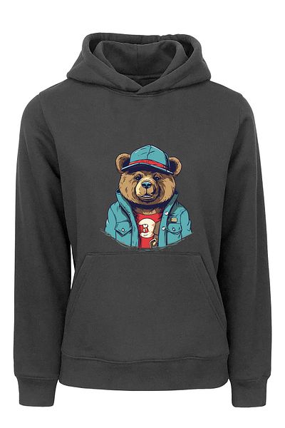 ADA BEBEK ÇOCUK Φούτερ με κουκούλα σε στυλ Unisex Bear