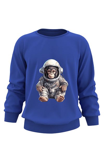 ADA BEBEK ÇOCUK Φούτερ Unisex Astronaut Monkey