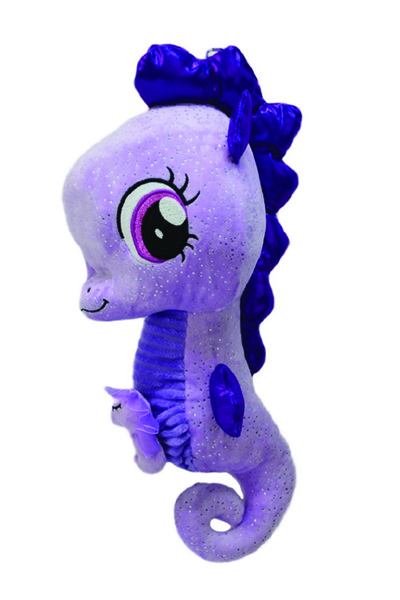 Peluş Sepeti Halley Oyuncak 45 Cm Yavrulu Deniz Atı Peluş Oyuncak